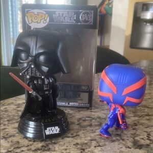 Two limited addition Funko Pops